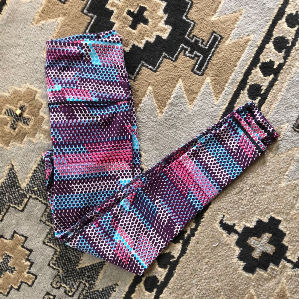 Never Worn! Victoria’s Secret Multi Print Leggings